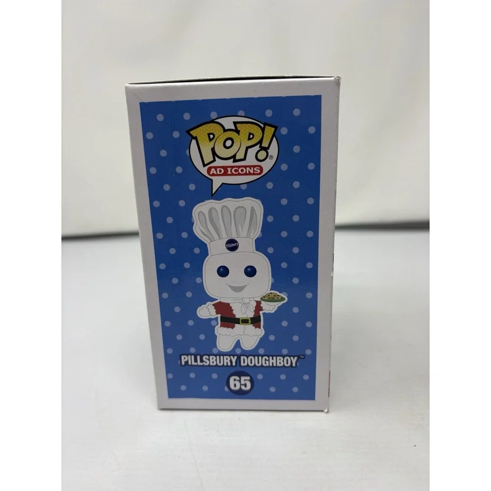 Ad Icons Limited Pillsbury Doughboy Funko Pop #65 Christmas Santa Suit Holidays